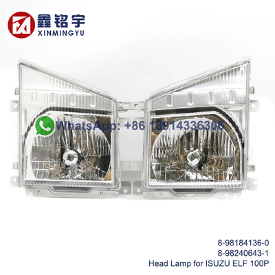 سعر جيد ISUZU ELF 100P NJR85 NHR85 Head Lamp 24V 36W OE 8-98184136-0 الانترنت